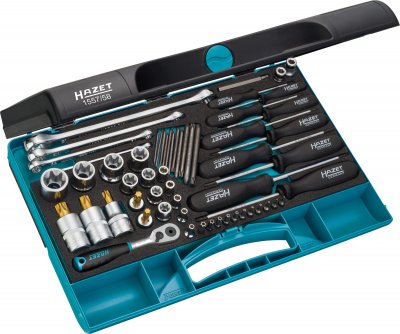 HAZET Sada nástrčných hlavíc TORX® 1557/58 ∙ 58 ks