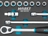 HAZET Sada nástrčných kľúčov 163-191/18 ∙ 1/2" ∙ 18 ks