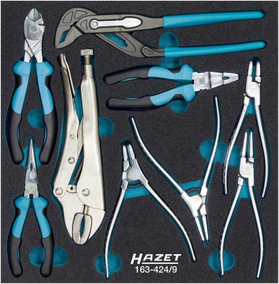 HAZET Sada klieští 163-424/9 ∙ 9 ks