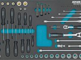 HAZET Sada nástrčných hlavíc TORX® 163-53/75 ∙ 75 ks