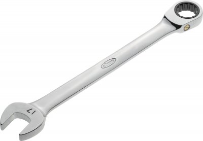 VIGOR Račňový očkoplochý kľúč, dlhé prevedenie V1028 ∙ 17 ∙ 225 mm