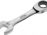 VIGOR Račňový očkoplochý kľúč, krátke prevedenie V2827 ∙ 13 ∙ 110 mm