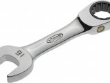 VIGOR Račňový očkoplochý kľúč, krátke prevedenie V2830 ∙ 16 ∙ 122 mm