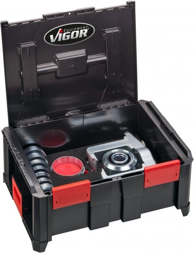 VIGOR Multibox V4700-XL s univerzálnou sadou náradia pre demontáž nábojov kolies V5128 ∙ 23 ks