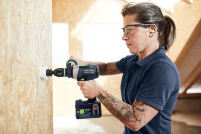 FESTOOL 575601 Akumulátorový vŕtací skrutkovač TDC 18/4 I-Basic QUADRIVE