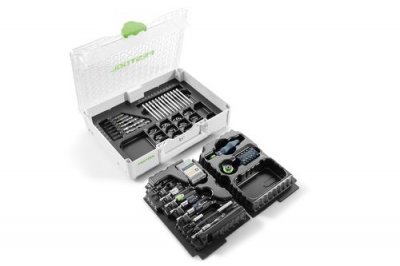 FESTOOL 576804 Montážny balík SYS3 M 89 ORG CE-SORT - vrtáky do dreva