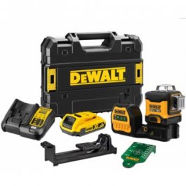DeWALT DCE089D1G18 Aku krížový laser samonivelačný zelený 3 x 360°