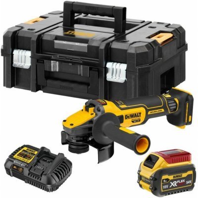 DeWALT DCG409T1 Aku uhlová brúska XR Flexvolt Advantage 125 mm, 18 V, 6 Ah