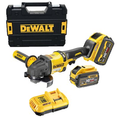 DeWALT DCG418X2 Aku uhlová brúska FLEXVOLT 54 V, 9 Ah, 125 mm