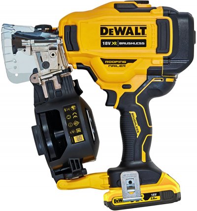 DeWALT DCN45RND2 Aku klincovačka pokrývačská XR 18 V, 2 Ah