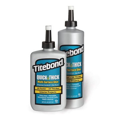 Titebond 123-2404 Lepidlo na drevo Quick & Thick, 473 ml