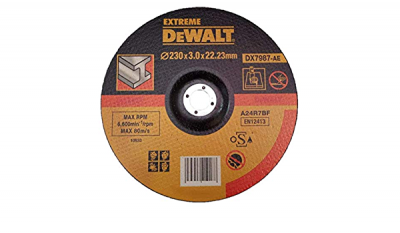 DeWALT DX7987 Rezný  kotúč vypuklý HIGH PERFOMANCE na kov,  ø 230 mm