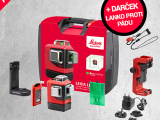 Leica 912971Q1 Krížový laser zelený LINO L6G Professional SET - 3x360  + Darček