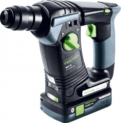 FESTOOL 577430 Akumulátorové vŕtacie kladivo BHC 18 HPC 4,0 I-Plus + Organizer Edition