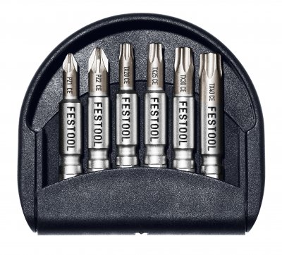 FESTOOL 205087 Sortiment skrutkovacích hrotov CENTRO Bit-Set 1, 50 mm