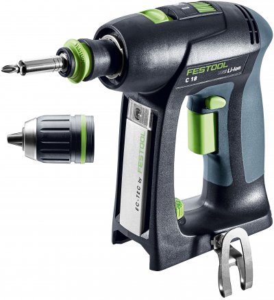 FESTOOL 576434 Akumulátorový vŕtací skrutkovač C 18-Basic