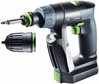 FESTOOL 576092 Akumulátorový vŕtací skrutkovač CXS 2,6-Plus, 10,8 V