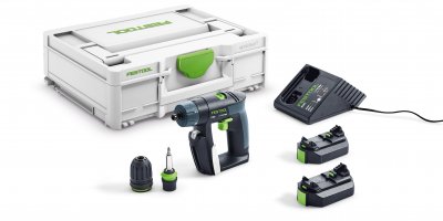 FESTOOL 576092 Akumulátorový vŕtací skrutkovač CXS 2,6-Plus, 10,8 V