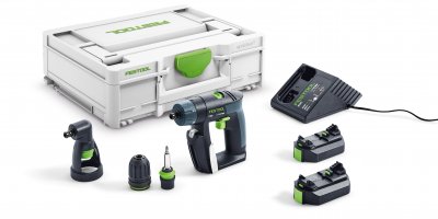 FESTOOL 576093 Akumulátorový vŕtací skrutkovač CXS 2,6-Set, 10,8 V