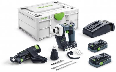 FESTOOL 576502 Akumulátorový skrutkovač na stavbu DWC 18-4500 HPC 4,0 I-Plus DURADRIVE