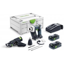 FESTOOL 576502 Akumulátorový skrutkovač na stavbu DWC 18-4500 HPC 4,0 I-Plus DURADRIVE
