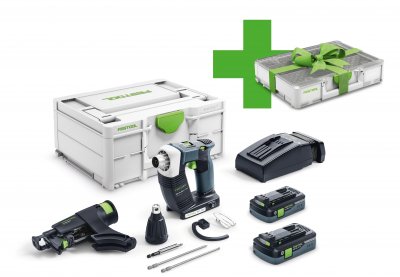 FESTOOL 577429 Akumulátorový skrutkovač na stavbu DWC 18-4500 I-Plus Organizer Edition DURADRIVE