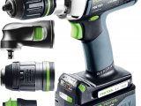 FESTOOL 574704 Akumulátorový skrutkovač s príklepom PDC 18/4 Li 5,2-Set/XL QUADRIVE, 18 V