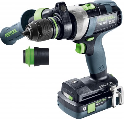 FESTOOL 575602 Akumulátorový vŕtací skrutkovač  TDC 18/4 5,2/4,0 I-Plus QUADRIVE