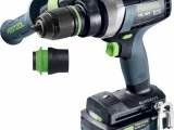 FESTOOL 575602 Akumulátorový vŕtací skrutkovač  TDC 18/4 5,2/4,0 I-Plus QUADRIVE