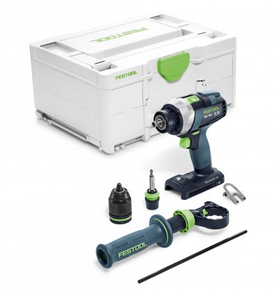 FESTOOL 575601 Akumulátorový vŕtací skrutkovač TDC 18/4 I-Basic QUADRIVE