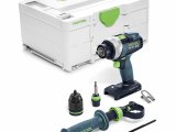 FESTOOL 575601 Akumulátorový vŕtací skrutkovač TDC 18/4 I-Basic QUADRIVE
