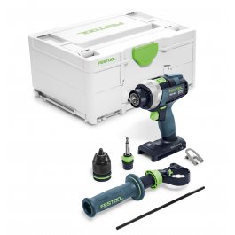 FESTOOL 575601 Akumulátorový vŕtací skrutkovač TDC 18/4 I-Basic QUADRIVE