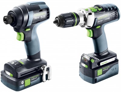 FESTOOL 576488  Akumulátorový rázový uťahovač TID18 5,2/4,0 I-Set PDC18