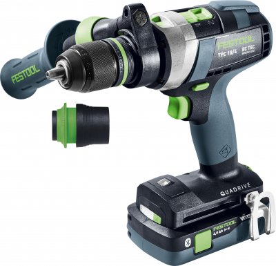 FESTOOL 575605 Akumulátorový skrutkovač s príklepom TPC 18/4 5,2/4,0 I-Plus QUADRIVE