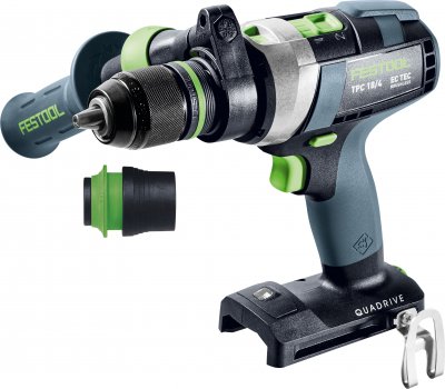 FESTOOL 575604 Akumulátorový skrutkovač s príklepom TPC 18/4 I-Basic QUADRIVE