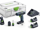FESTOOL 576102 Akumulátorový vŕtací skrutkovač TXS 2,6-Set, 10,8 V