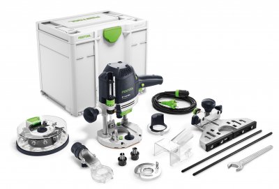 FESTOOL 576540 Horná frézka OF 1400 EBQ-Plus + Box-OF-S, 1400 W