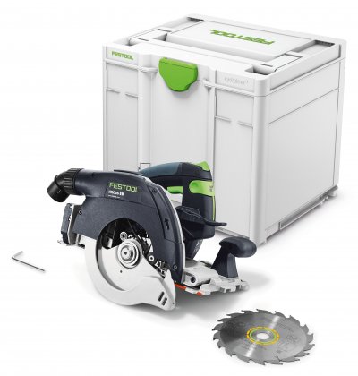 FESTOOL 576163 Akumulátorová ručná kotúčová píla HKC 55 EB-Basic