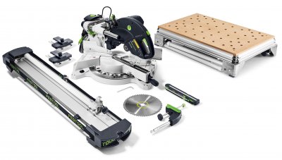 FESTOOL 576663 Kapovacia píla (s ťahovou funkciou) KS 120 REB-Set-MFT KAPEX
