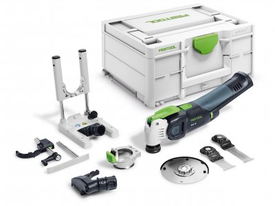 FESTOOL 576592 Akumulátorový oscilátor OSC 18 E-Basic-Set VECTURO