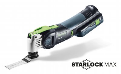 FESTOOL 576593 Akumulátorový oscilátor OSC 18 HPC 4,0 EI-Set VECTURO