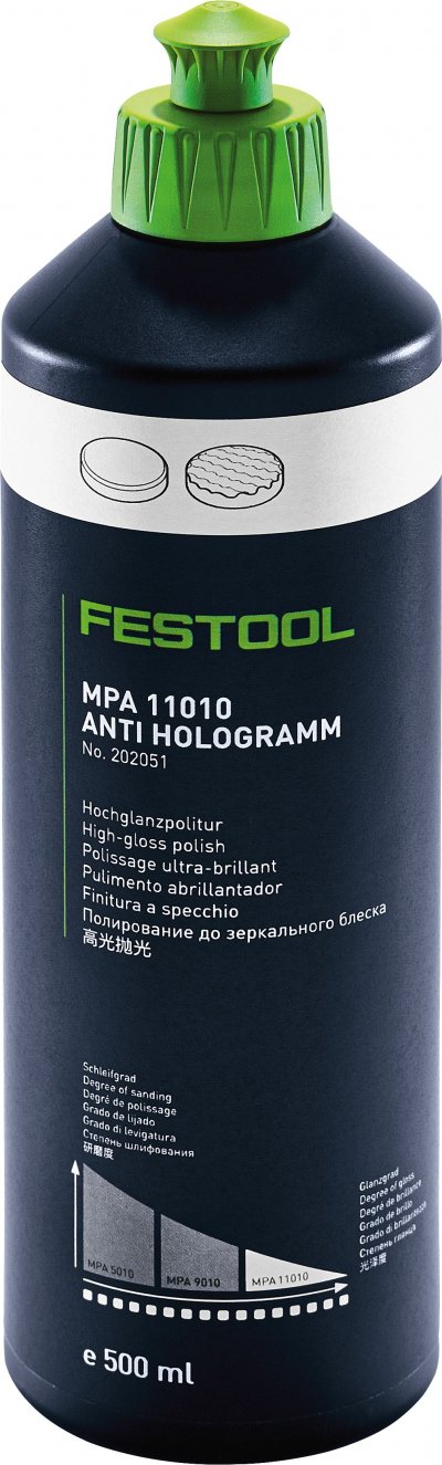 FESTOOL 202051 Leštiaci prostriedok MPA 11010 WH/0,5L