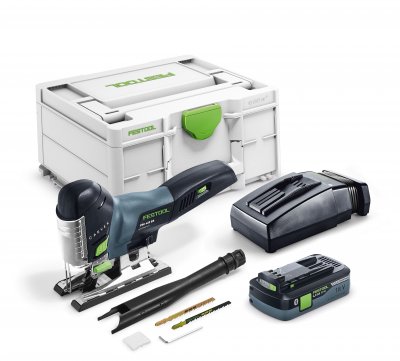 FESTOOL 576525 Akumulátorová priamočiara píla PSC 420 HPC 4,0 EBI-Plus CARVEX, 18 V