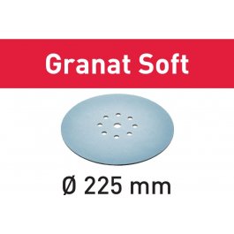 FESTOOL 204223 Brúsne kotúče STF D225 P120 GR S/25 Granat Soft, 25 ks