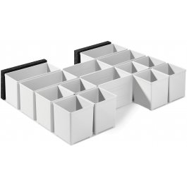 FESTOOL 201124 Vkladacie boxy Set 60x60/120x71 3xFT, 17 ks