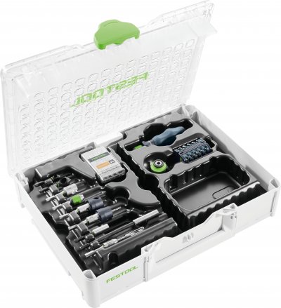 FESTOOL 576804 Montážny balík SYS3 M 89 ORG CE-SORT - vrtáky do dreva