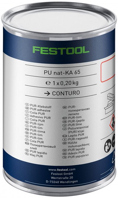 FESTOOL 200056 PU lepidlo, prírodné PU nat 4x-KA 65