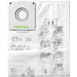 FESTOOL 497541 Bezpečnostné filtračné vrecko FIS-CTH 26/3