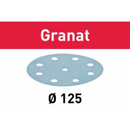 FESTOOL 497146 Brúsne kotúče STF D125/8 P60 GR/10 Granat