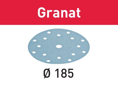 FESTOOL 497186 Brúsne kotúče STF D185/16 P120 GR/100 Granat